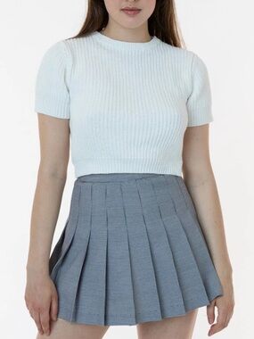 Los Angeles Apparel plaid tennis skirt in Barbara color size XL